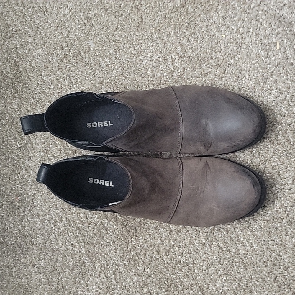 Sorel Emilie Chelsea Waterproof Leather Boots